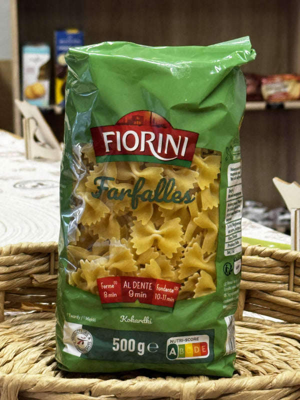 Fiorini Farfalle – Semolinové těstoviny mašličky (500 g)