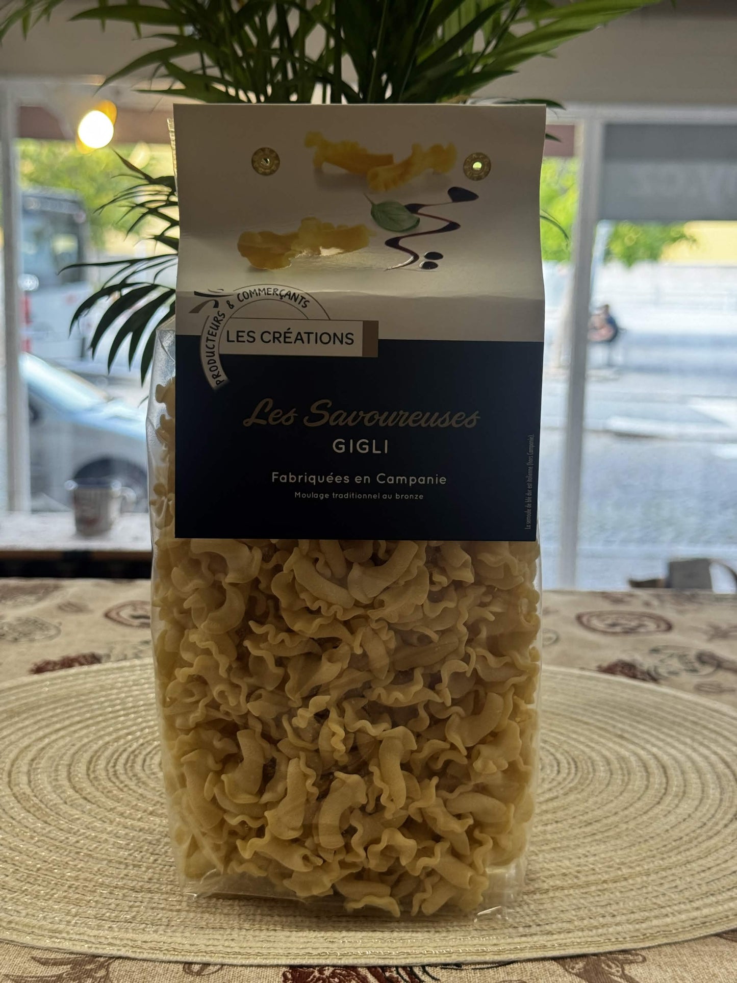 Les Créations Les Savoureuses Gigli – Prémiové italské těstoviny lilie z Kampánie (500 g)