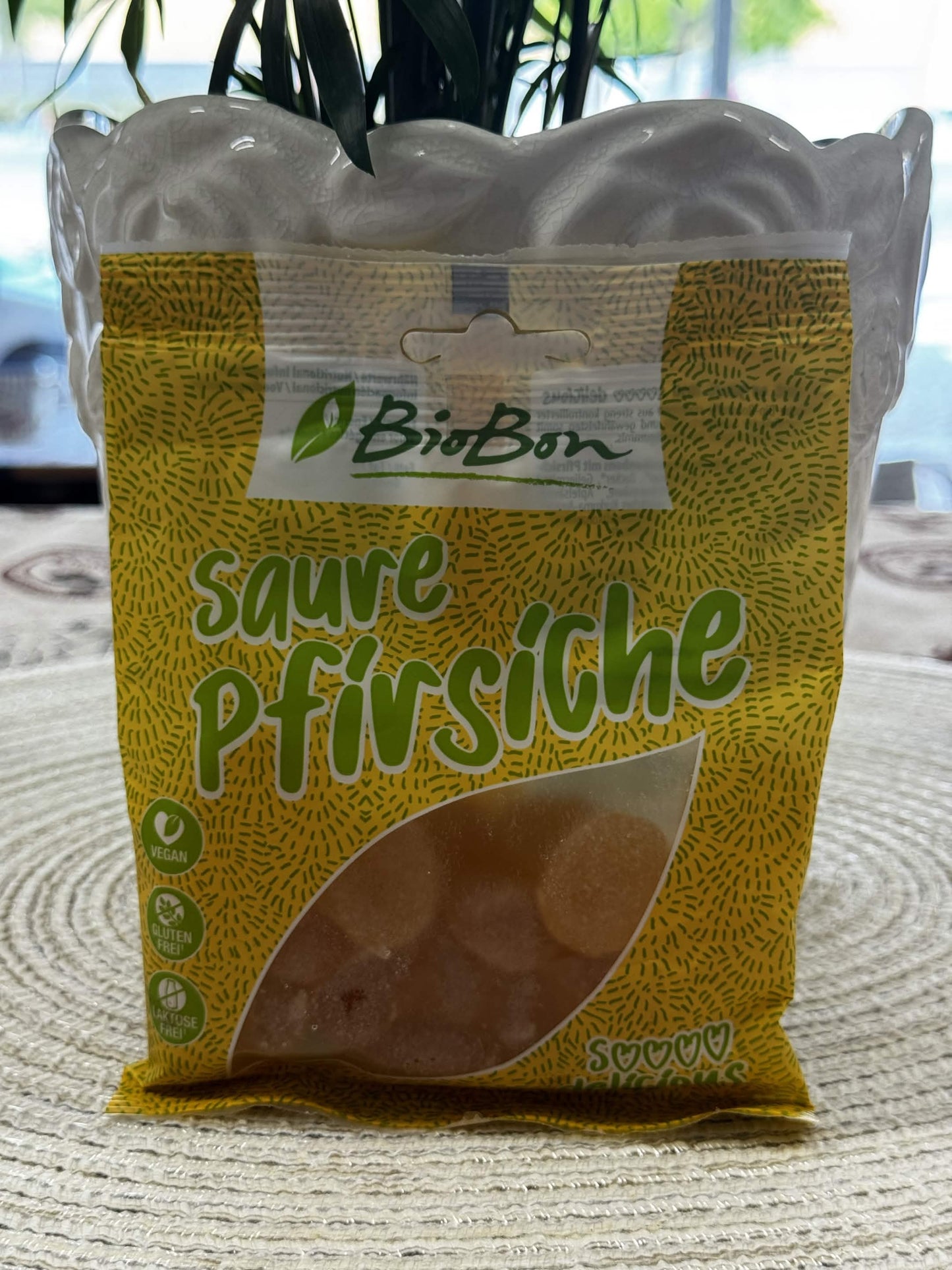 BioBon BIO Kyselé broskve (Saure Pfirsiche) 100 g