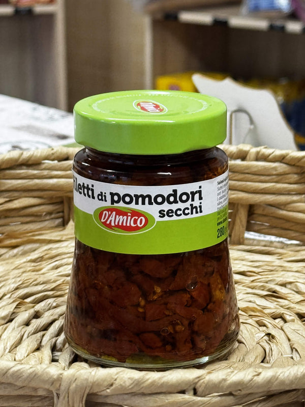D'Amico Filetti di pomodori secchi – Krájená sušená rajčata v oleji