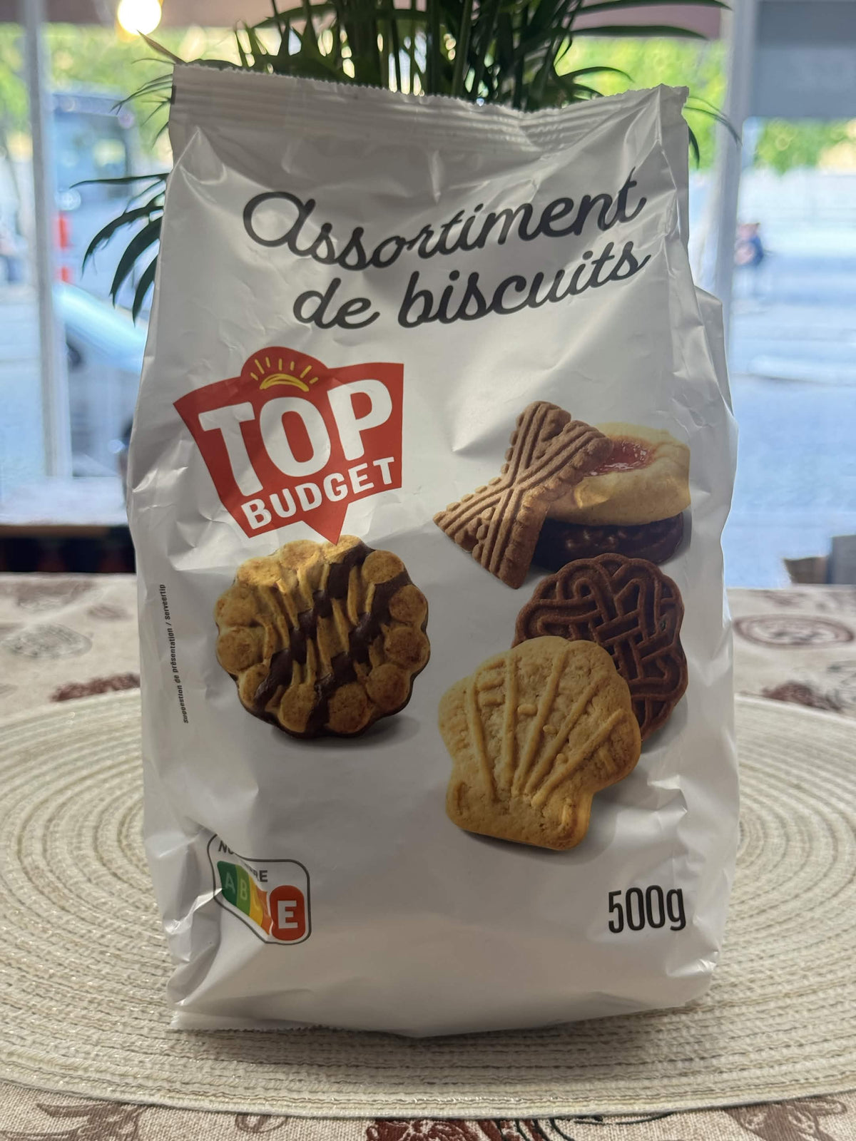 Top Budget Assortiment de biscuits – Směs máslových a čokoládových sušenek (500 g)