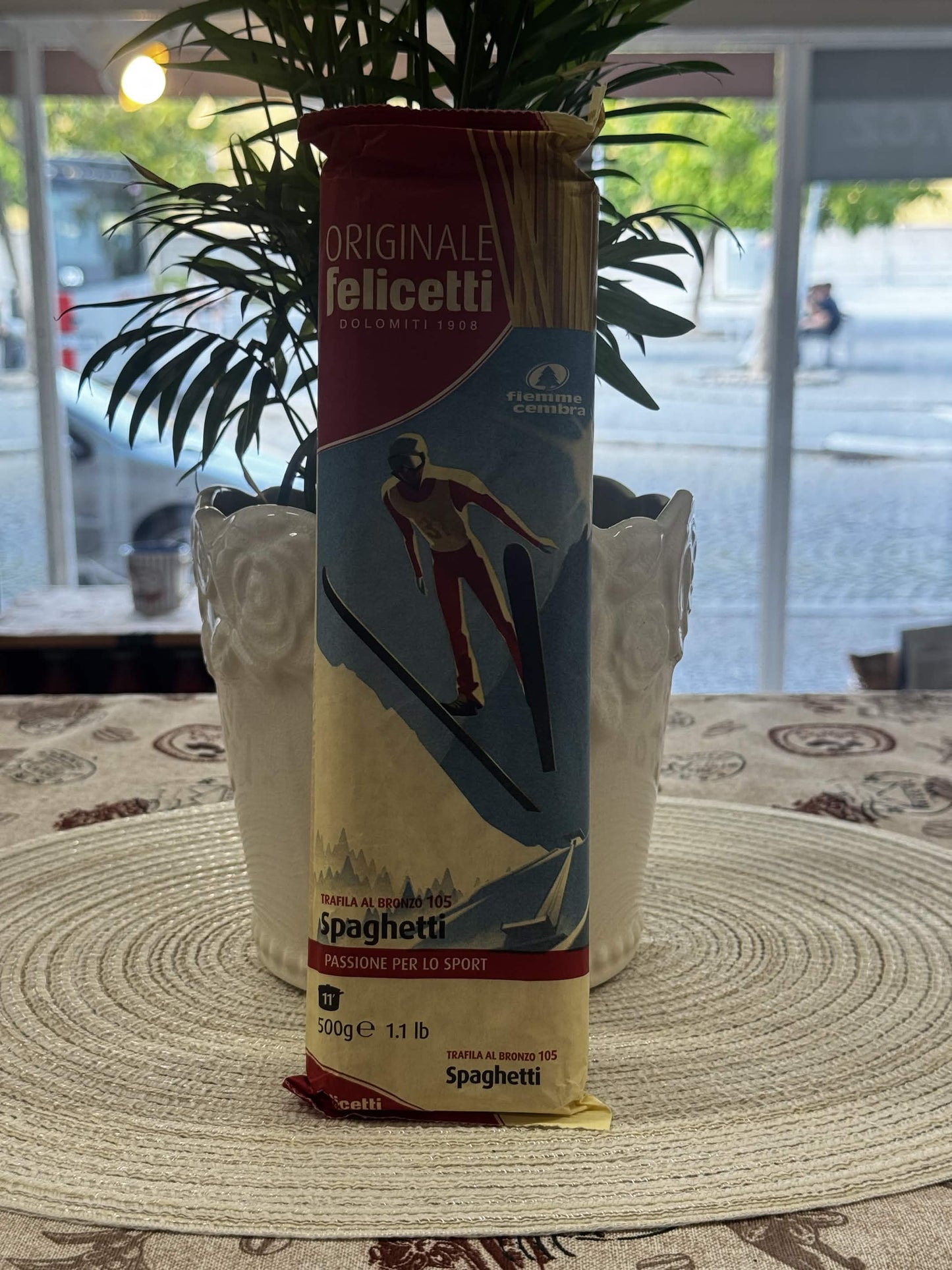 Felicetti Originale Spaghetti Trafila al Bronzo 105 – Prémiové italské špagety lisované přes bronzové matrice (500 g)