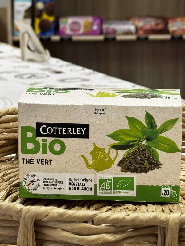 Cotterley Bio Thé Vert – BIO Zelený čaj (20 ks)