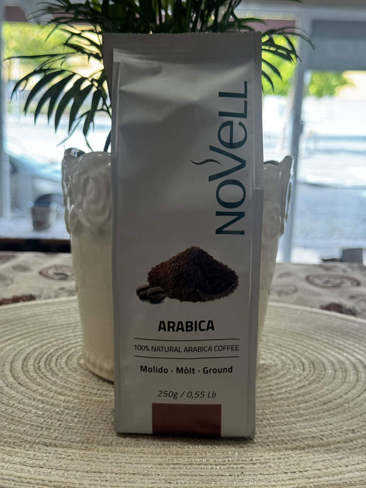 Novell Arabica – Mletá káva 100% Natural Arabica (250 g)