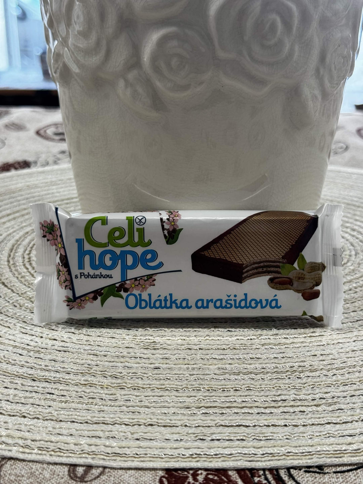 Celi Hope Bezlepková oblátka arašídová s pohankou 35 g