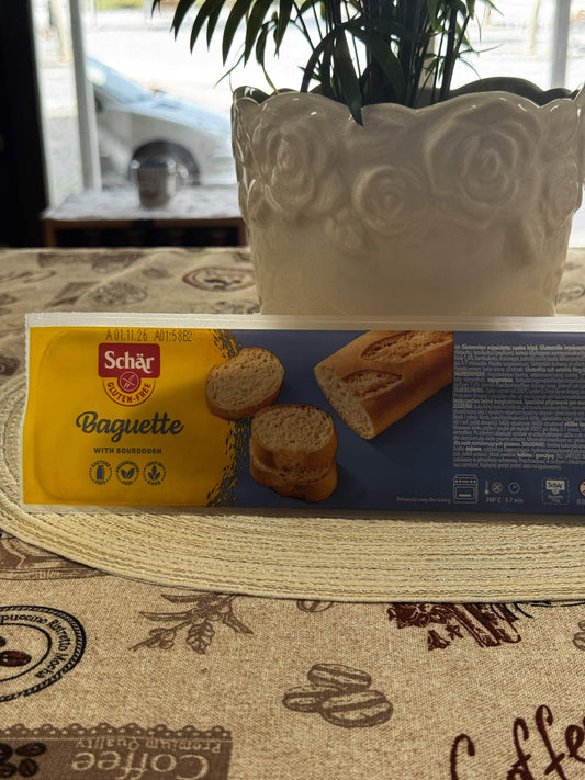 Schär Bezlepková bageta k rozpečení (Baguette with Sourdough) 175 g
