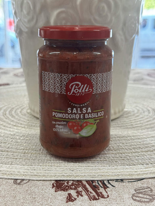 Polli 1872 Salsa Pomodoro e Basilico – Rajčatová omáčka s bazalkou