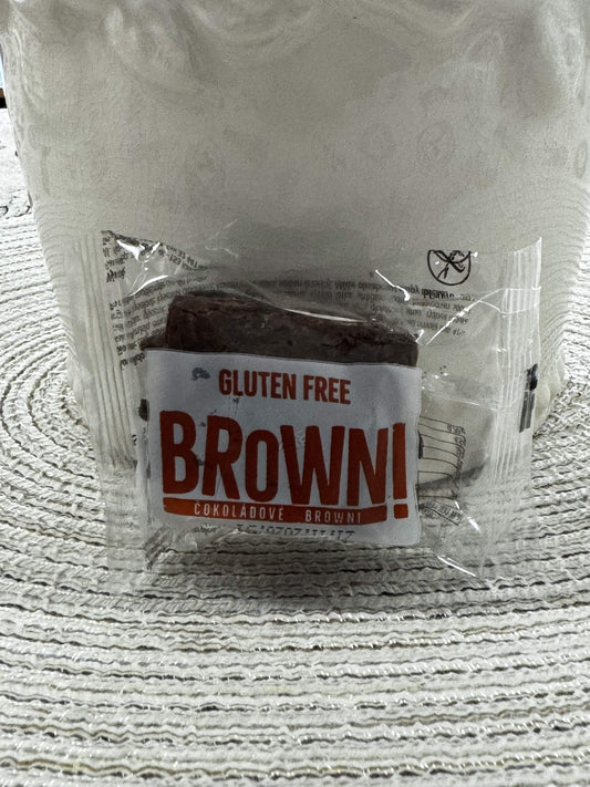 Bezlepkové čokoládové brownie (Gluten Free Čokoládové Brownie) 50 g