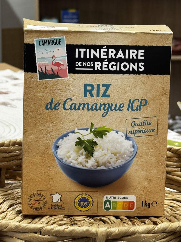 Itinéraire de nos Régions Riz de Camargue IGP – Francouzská bílá rýže z Camargue (1 kg)
