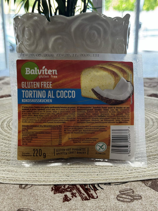 Balviten Bezlepkový kokosový chlebíček / řez (Tortino al Cocco) 220 g