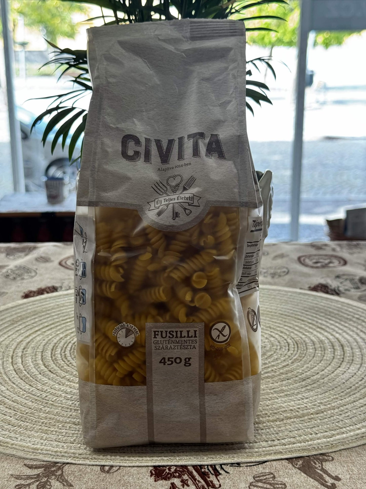 Civita Bezlepkové kukuřičné těstoviny Fusilli 450 g