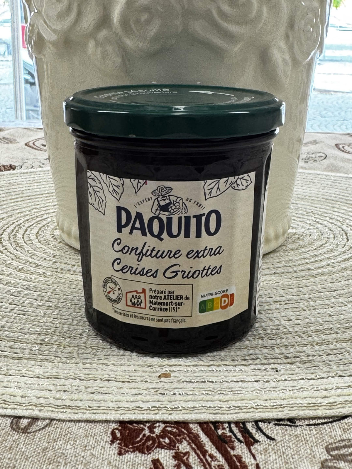 Paquito Višňový džem Extra (Confiture extra Cerises Griottes)