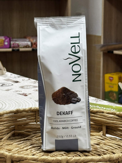 Novell Dekaff – Mletá bezkofeinová káva 100% Arabica (250 g)