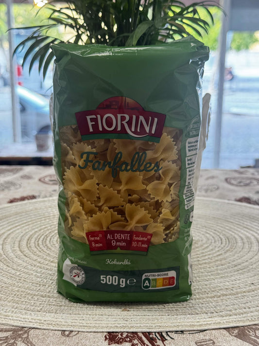 Fiorini Farfalle – Semolinové těstoviny mašličky (500 g)