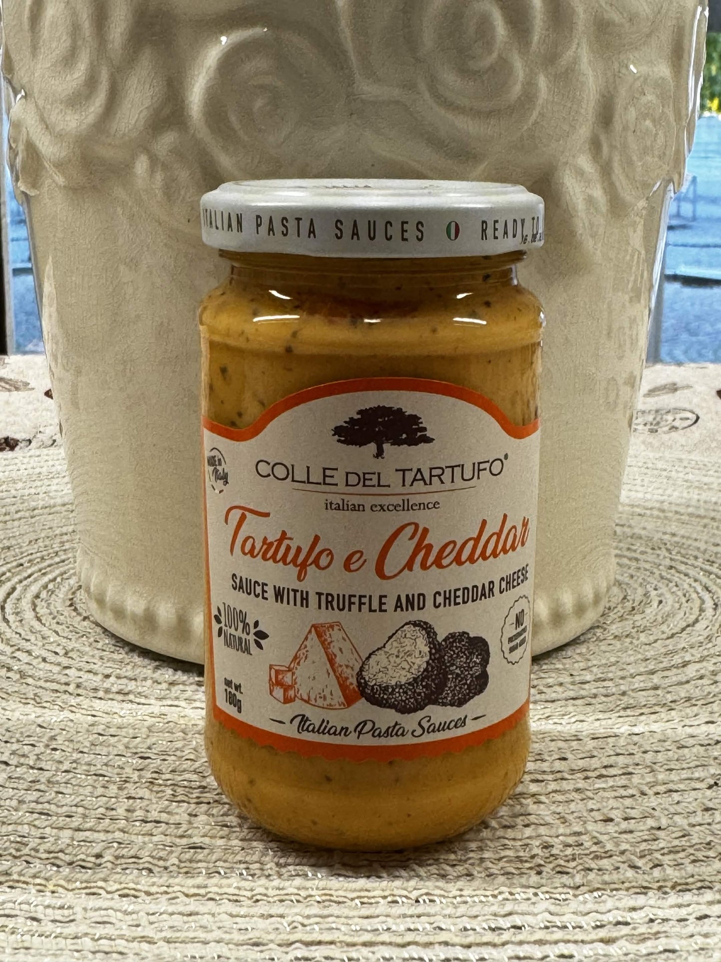 Colle del Tartufo Omáčka s lanýžem a čedarem 180 g