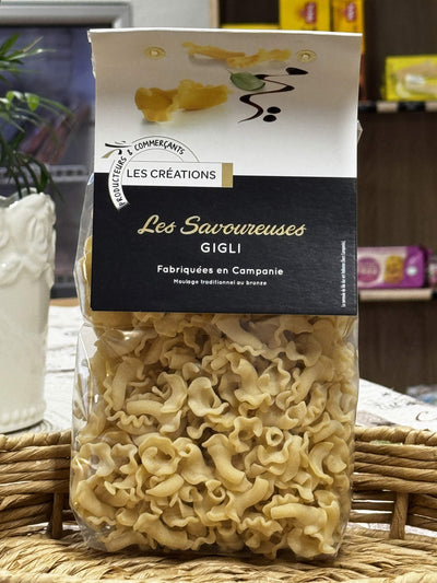 Les Créations Les Savoureuses Gigli – Prémiové italské těstoviny lilie z Kampánie (500 g)