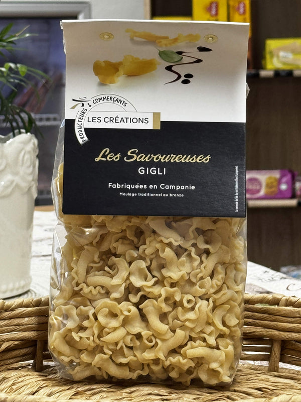 Les Créations Les Savoureuses Gigli – Prémiové italské těstoviny lilie z Kampánie (500 g)