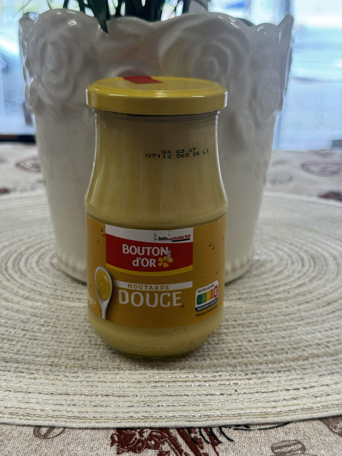 Bouton d'Or Francouzská jemná hořčice (Moutarde Douce)