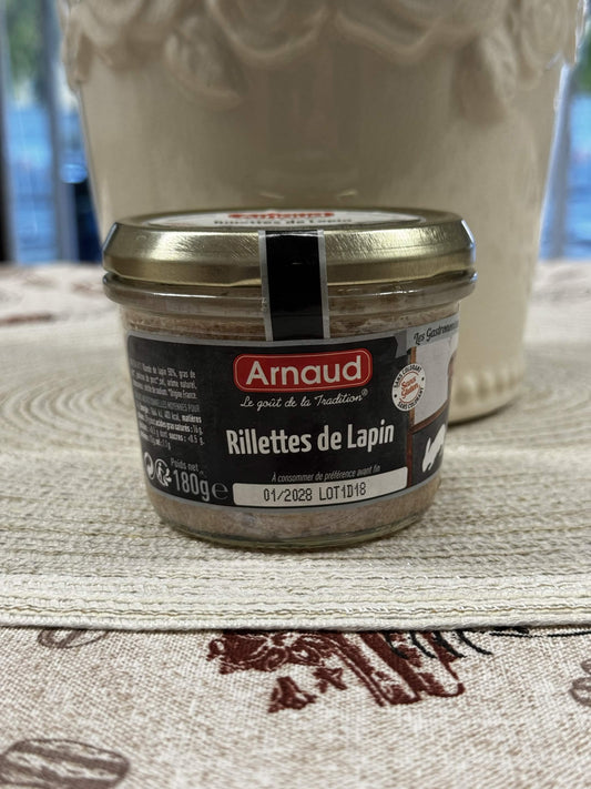 Arnaud Králíčí rillettes (Rillettes de Lapin) 180 g
