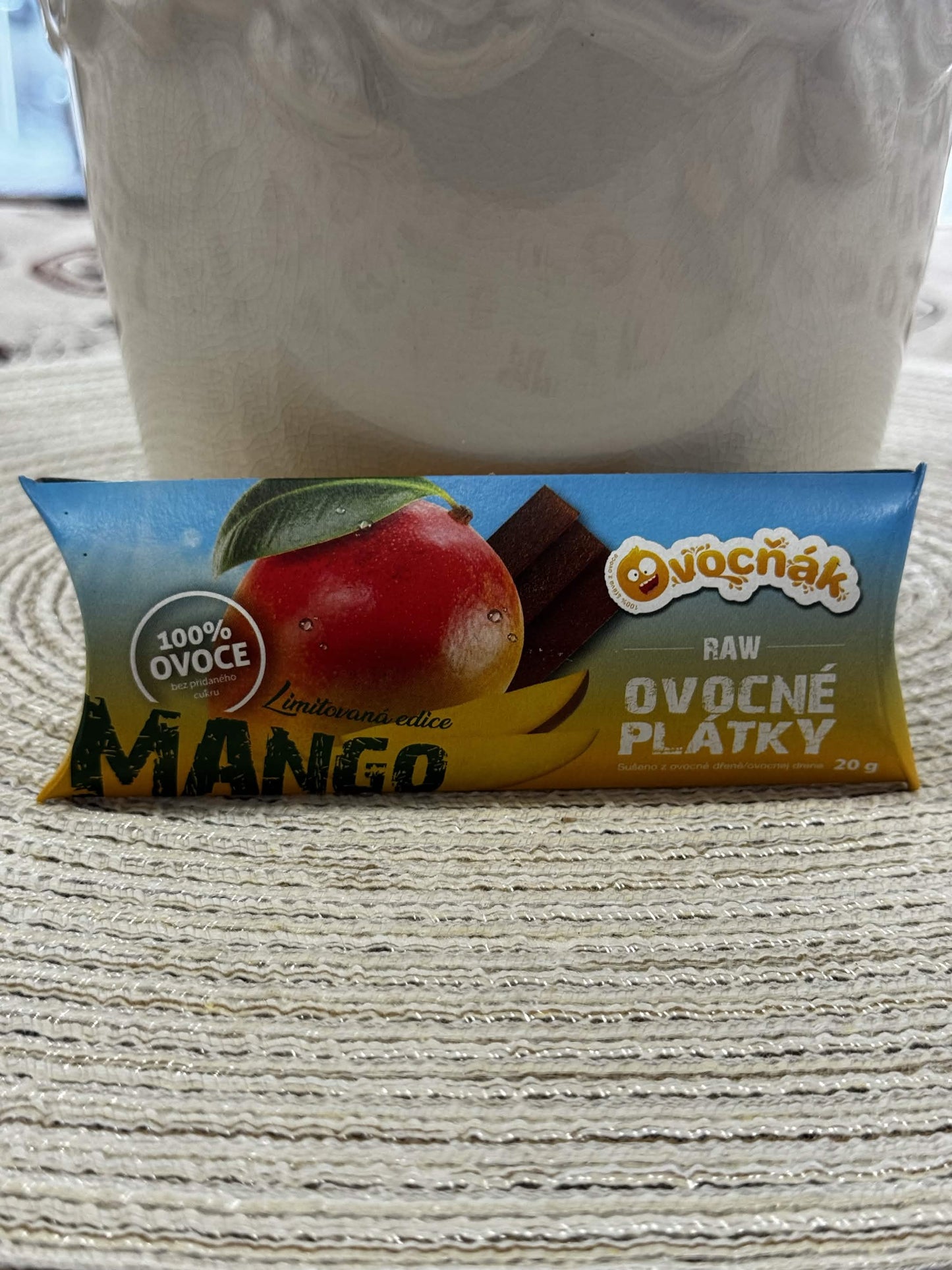 Ovocňák RAW Ovocné plátky Mango – Limitovaná edice 20 g