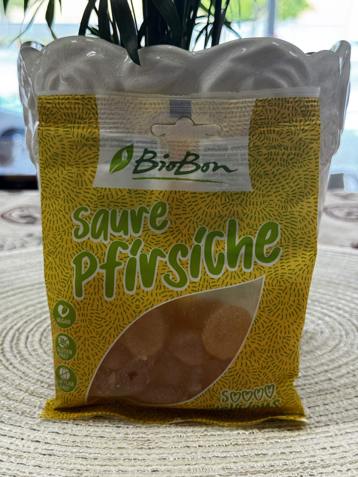 BioBon BIO Kyselé broskve (Saure Pfirsiche) 100 g