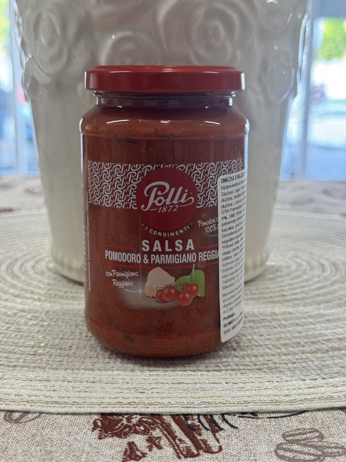 Polli 1872 Salsa Pomodoro & Parmigiano Reggiano – Rajčatová omáčka s parmazánem