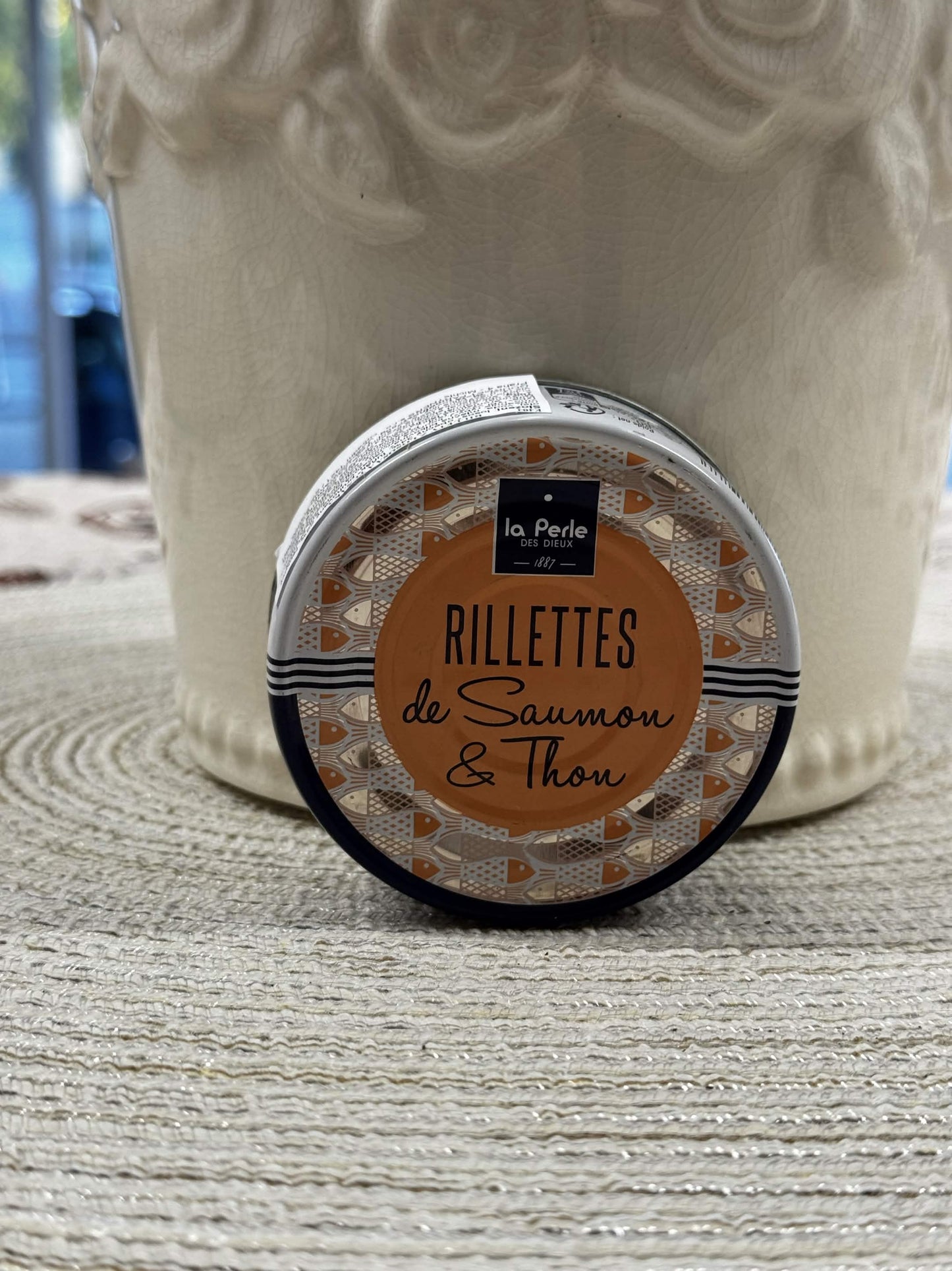 La Perle des Dieux Rillettes z lososa a tuňáka