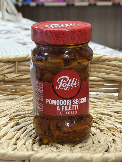 Polli 1872 Pomodori Secchi a Filetti Sottolio – Krájená sušená rajčata v oleji