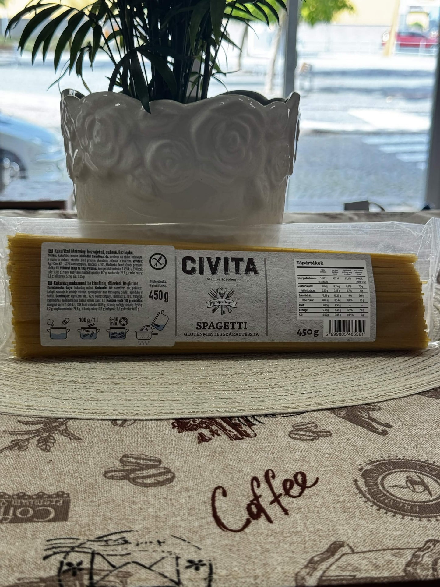 Civita Bezlepkové kukuřičné špagety (Spagetti) 450 g