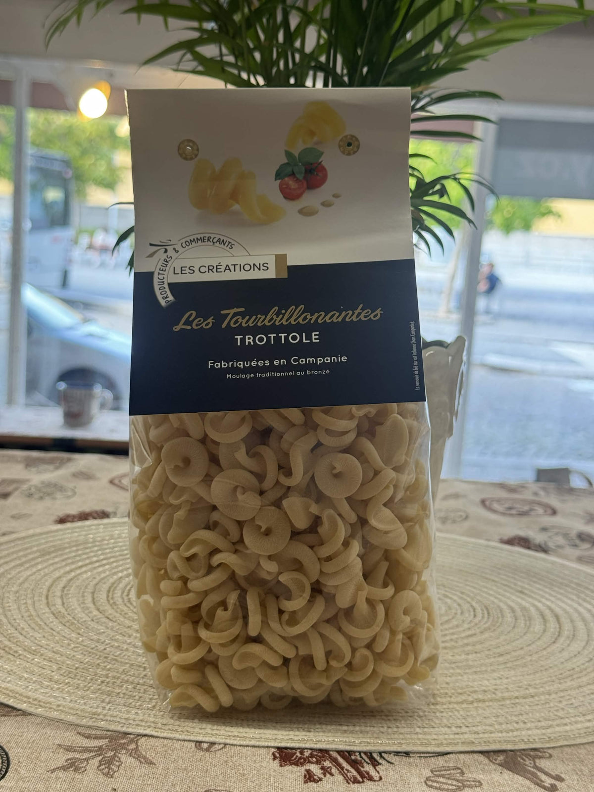 Les Créations Les Tourbillonnantes Trottole – Prémiové italské těstoviny z Kampánie (500 g)