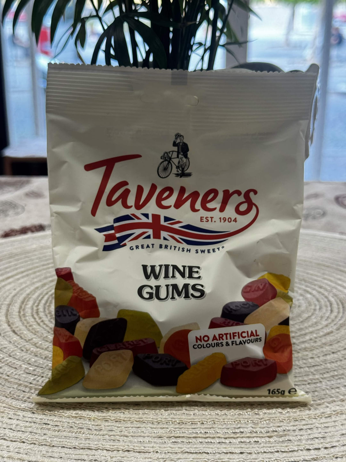 Taveners Tradicní britské ovocné želé bonbóny Wine Gums