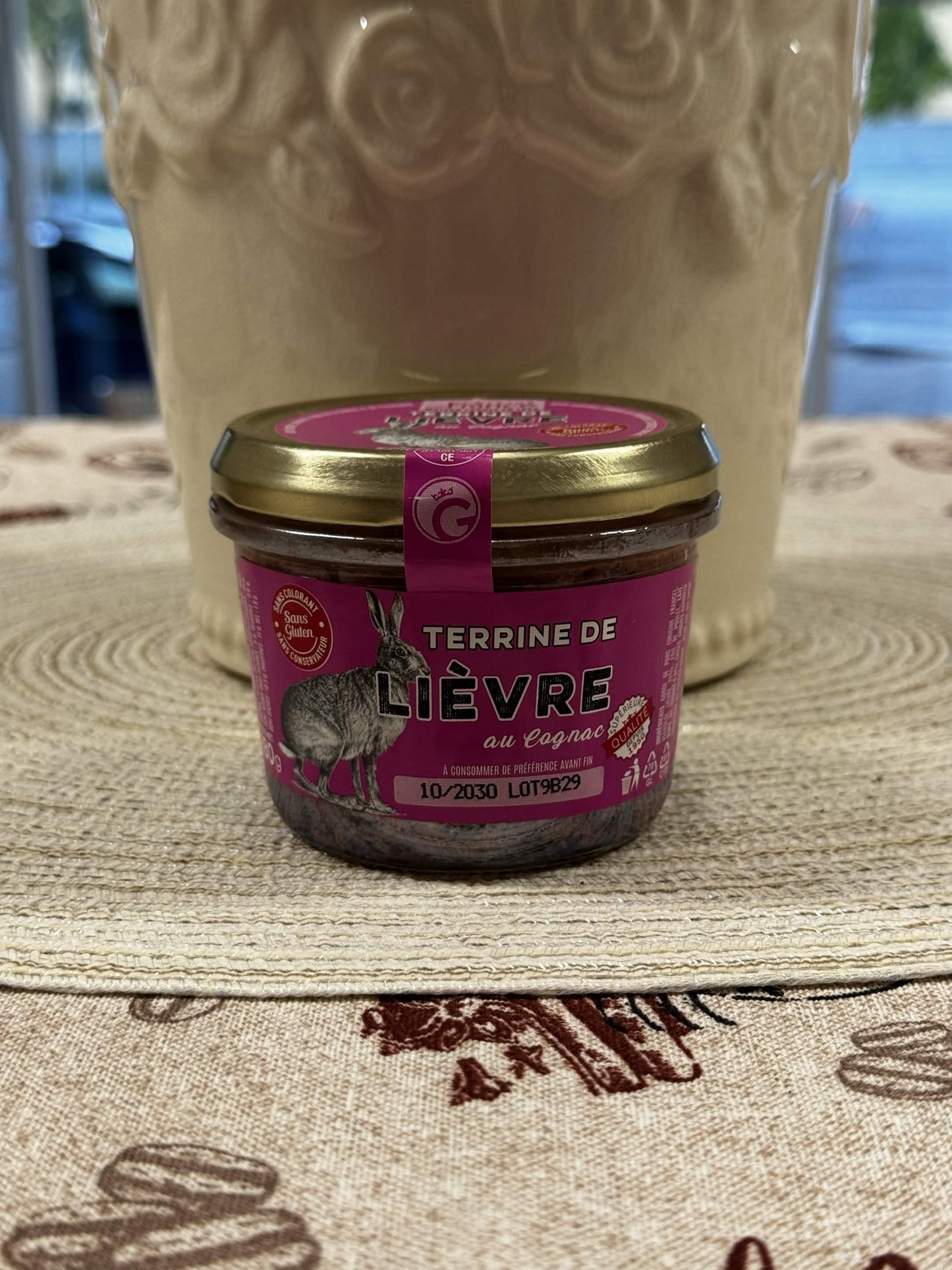 Arnaud Zaječí terina s koňakem (Terrine de Lièvre au Cognac) 180 g
