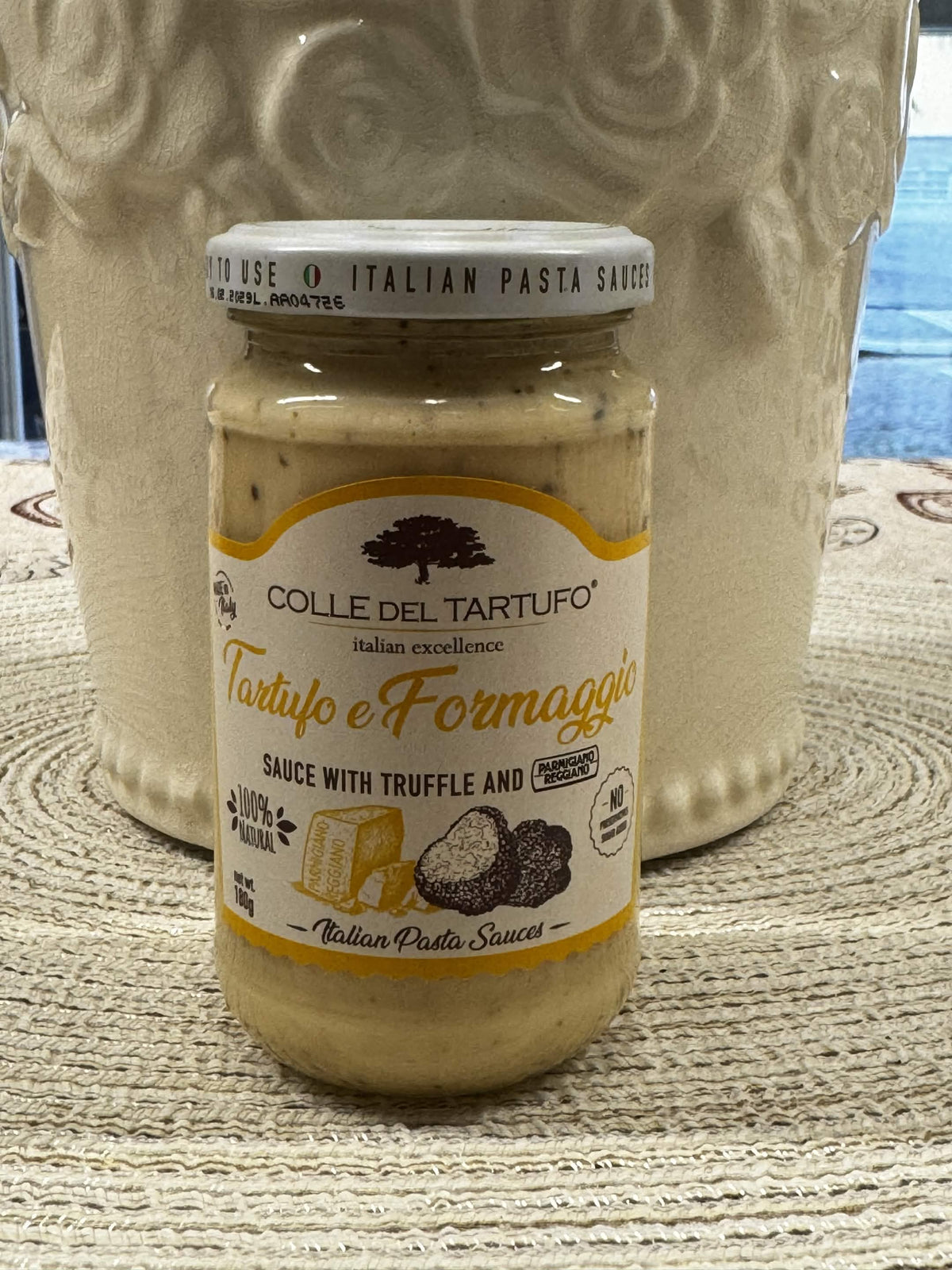 Colle del Tartufo Omáčka s lanýžem a sýrem Parmigiano Reggiano 180 g